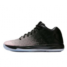 Nike Air Jordan 31 Low Tops Sheen Sko Til Mænd Sort
