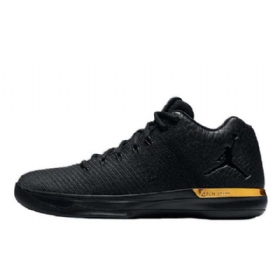 Nike Air Jordan 31 Low Tops Sko Til Mænd Sort Guld