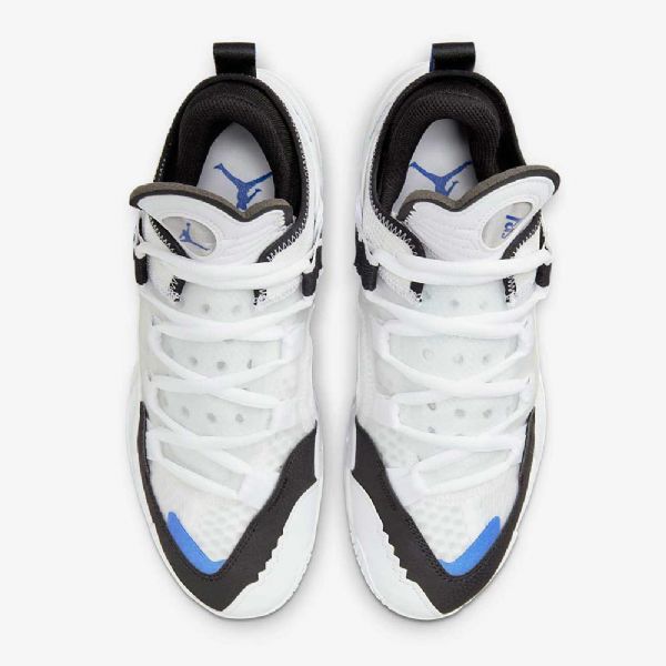 Nike Air Jordan Hvorfor Ikke Basketball Sko Til Mænd Hvid Sort Blå
