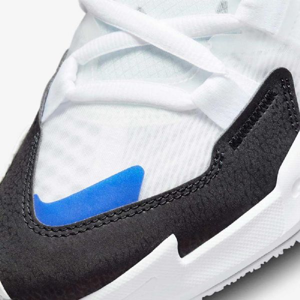 Nike Air Jordan Hvorfor Ikke Basketball Sko Til Mænd Hvid Sort Blå