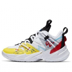 Nike Air Jordan Hvorfor Ikke Zer03 Se 3 Bp Sneakers Til Damer Hvid Gul