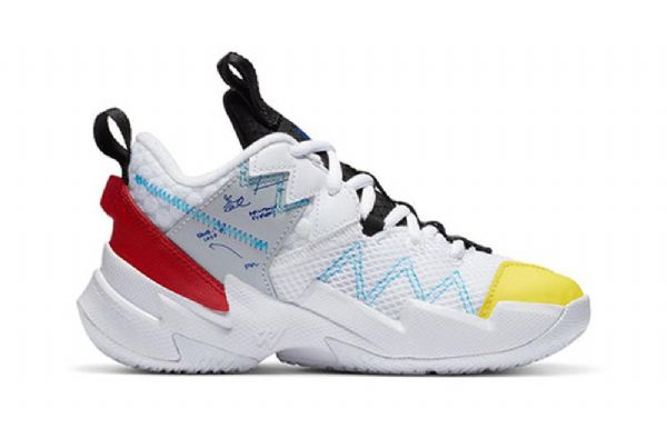 Nike Air Jordan Hvorfor Ikke Zer03 Se 3 Bp Sneakers Til Damer Hvid Gul