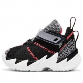 Nike Air Jordan Hvorfor Ikke Zer03 Td Sko Til Børn Sort