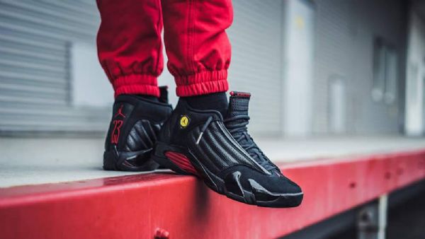 Nike Air Jordan 14 Last Shot Sko Til Mænd Sort