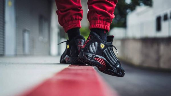 Nike Air Jordan 14 Last Shot Sko Til Mænd Sort