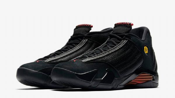 Nike Air Jordan 14 Last Shot Sko Til Mænd Sort