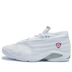 Nike Air Jordan 14 Retro Low Toppe Basketball Sko Til Damer Hvid