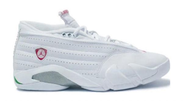 Nike Air Jordan 14 Retro Low Toppe Basketball Sko Til Damer Hvid