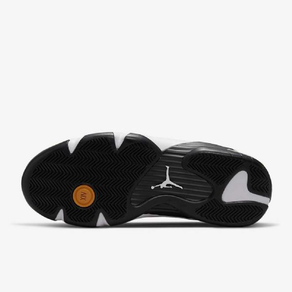 Nike Air Jordan 14 Retro Sko Til Mænd Gul Hvid Sort