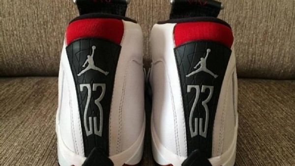 Nike Air Jordan 14 Retro Toe Sko Til Mænd Hvid Sort