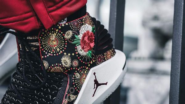 Nike Air Jordan 32 Kinesisk Nytårssko Til Mænd Sort