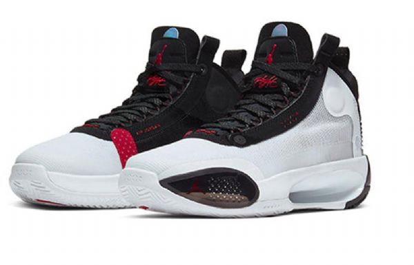 Nike Air Jordan 34 Bg Basketballsko Til Damer Rød Hvid