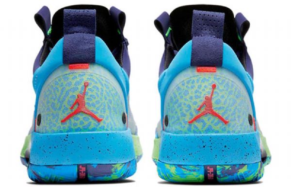 Nike Air Jordan 34 Low Toppe Pf Regency Sneakers Til Damer Lilla