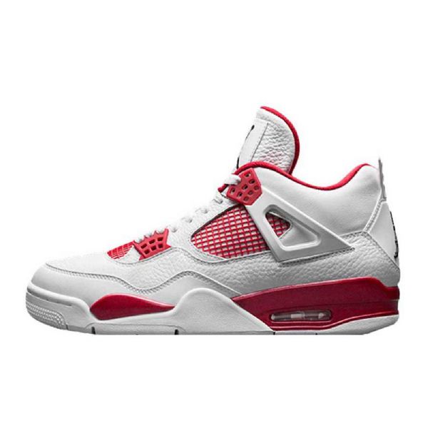 Nike Air Jordan 4 Alternative Sko Til Mænd Hvid Rød