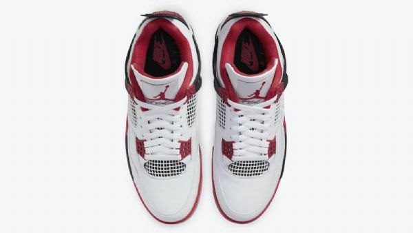 Nike Air Jordan 4 Brandsko Til Mænd Rød