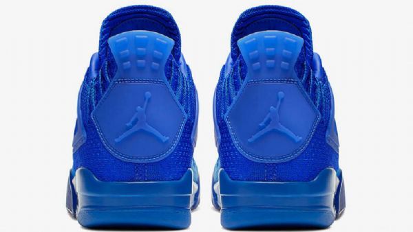 Nike Air Jordan 4 Flyknit Royal Sko Til Mænd Kongeblå Blå