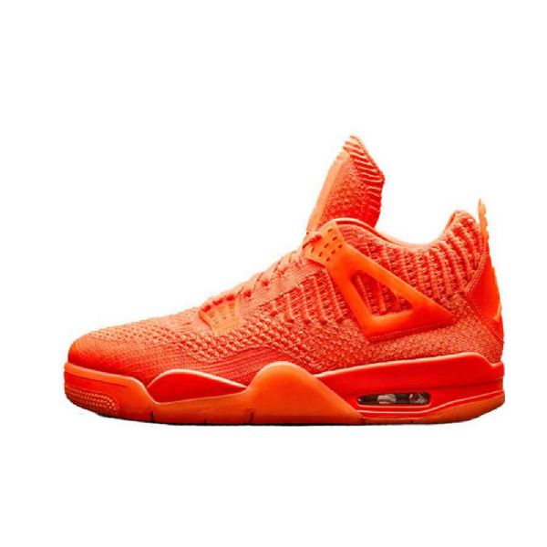 Nike Air Jordan 4 Flyknit Sko Til Mænd Orange