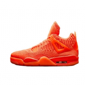 Nike Air Jordan 4 Flyknit Sko Til Mænd Orange
