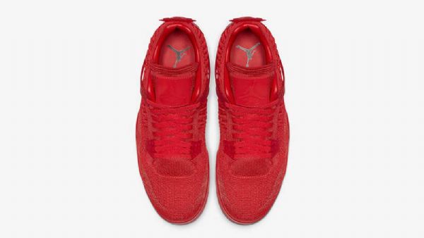 Nike Air Jordan 4 Flyknit Sko Til Mænd Rød