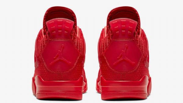 Nike Air Jordan 4 Flyknit Sko Til Mænd Rød
