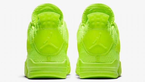 Nike Air Jordan 4 Flyknit Volt Sko Til Mænd Grøn