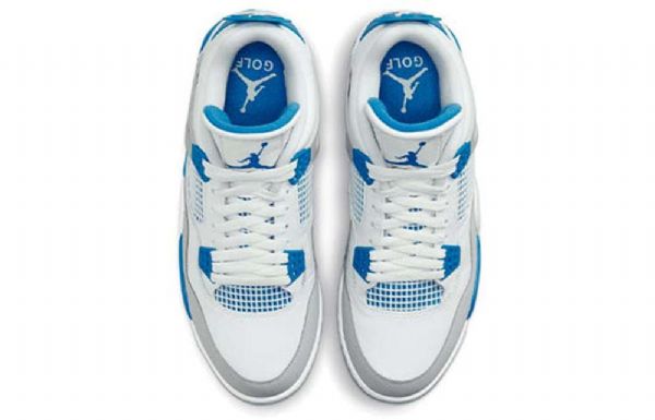 Nike Air Jordan 4 Golf Retro Basketball Sko Til Mænd Blå