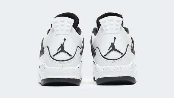 Nike Air Jordan 4 Gs Gør-det-selv Sko Til Mænd Hvid
