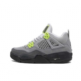 Nike Air Jordan 4 Neon Air Max 95 Sko Til Mænd Grå