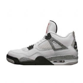 Nike Air Jordan 4 Og Sko Til Mænd Hvid