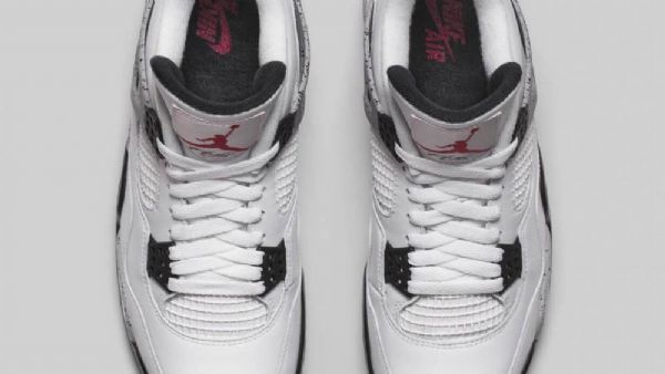 Nike Air Jordan 4 Og Sko Til Mænd Hvid