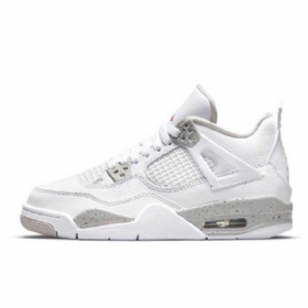 Nike Air Jordan 4 Oreo Sko Til Damer Hvid