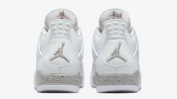 Nike Air Jordan 4 Oreo Sko Til Damer Hvid