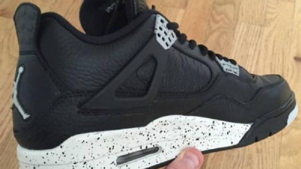 Nike Air Jordan 4 Oreo Sko Til Mænd Sort
