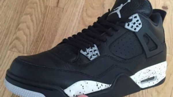 Nike Air Jordan 4 Oreo Sko Til Mænd Sort