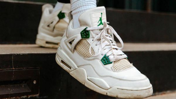 Nike Air Jordan 4 Pack Sko Til Mænd Grøn