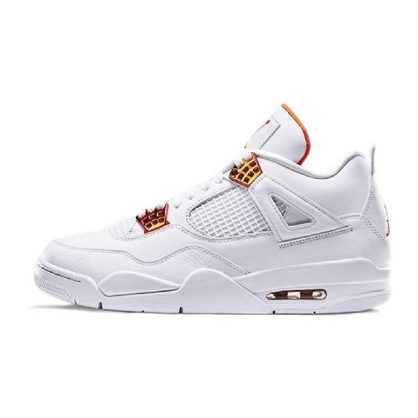 Nike Air Jordan 4 Pack Sko Til Mænd Hvid Orange