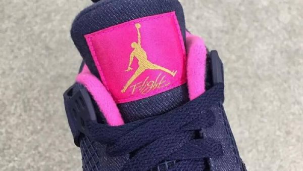 Nike Air Jordan 4 Pigesko Til Mænd Sort