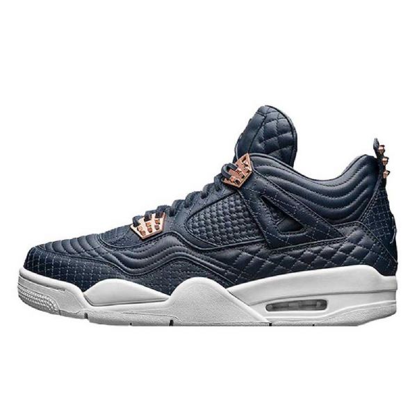 Nike Air Jordan 4 Pinnacle Obsidian Sko Til Mænd Marineblå