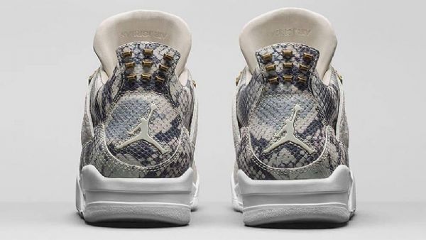 Nike Air Jordan 4 Premium Sko Til Mænd Grå
