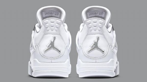 Nike Air Jordan 4 Pure Money Sko Til Mænd Hvid