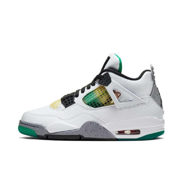 Nike Air Jordan 4 Rasta Sko Til Mænd Hvid