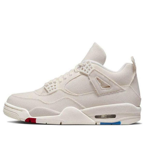Nike Air Jordan 4 Retro Basketball Sko Til Damer Khaki