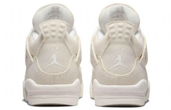 Nike Air Jordan 4 Retro Basketball Sko Til Damer Khaki