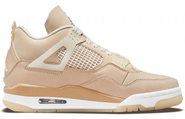 Nike Air Jordan 4 Retro Basketball Sko Til Damer Khaki