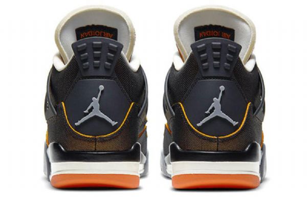 Nike Air Jordan 4 Retro Basketball Sko Til Damer Sort