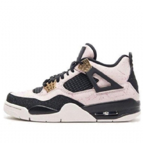 Nike Air Jordan 4 Retro Basketball Sko Til Damer Sort