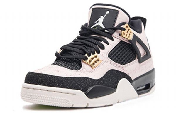 Nike Air Jordan 4 Retro Basketball Sko Til Damer Sort