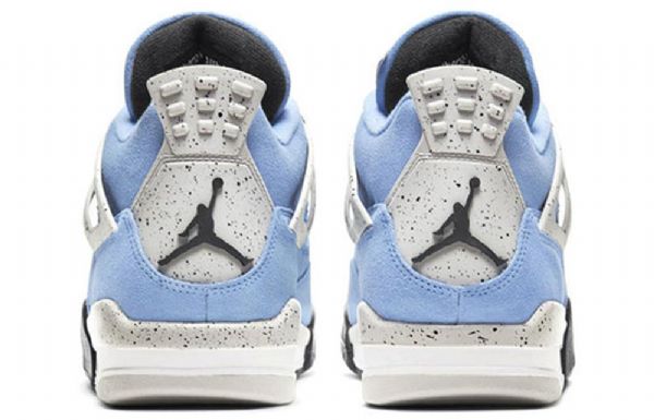 Nike Air Jordan 4 Retro Basketball Sko Til Mænd Blå