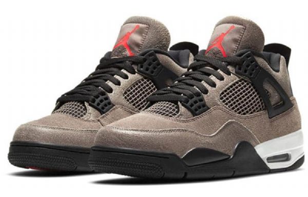 Nike Air Jordan 4 Retro Basketball Sko Til Mænd Brun