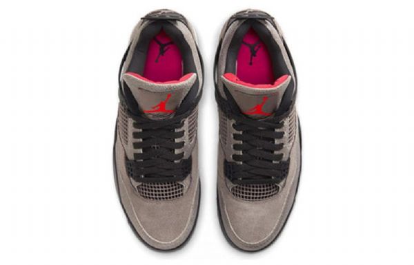 Nike Air Jordan 4 Retro Basketball Sko Til Mænd Brun
